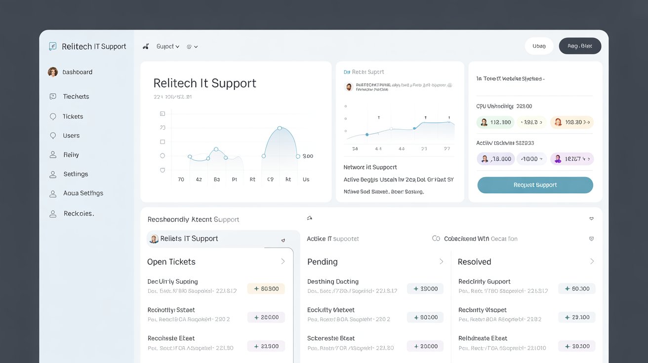 Remote Support Illustration
